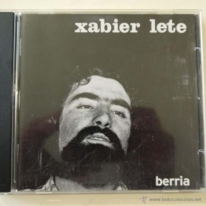 CDs de m&uacute;sica: XABIER LETE - CD - Foto 1