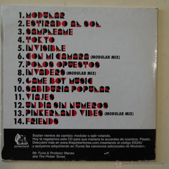 CDs de m&uacute;sica: THE PINKER TONES - MODULAR - CD - Foto 2