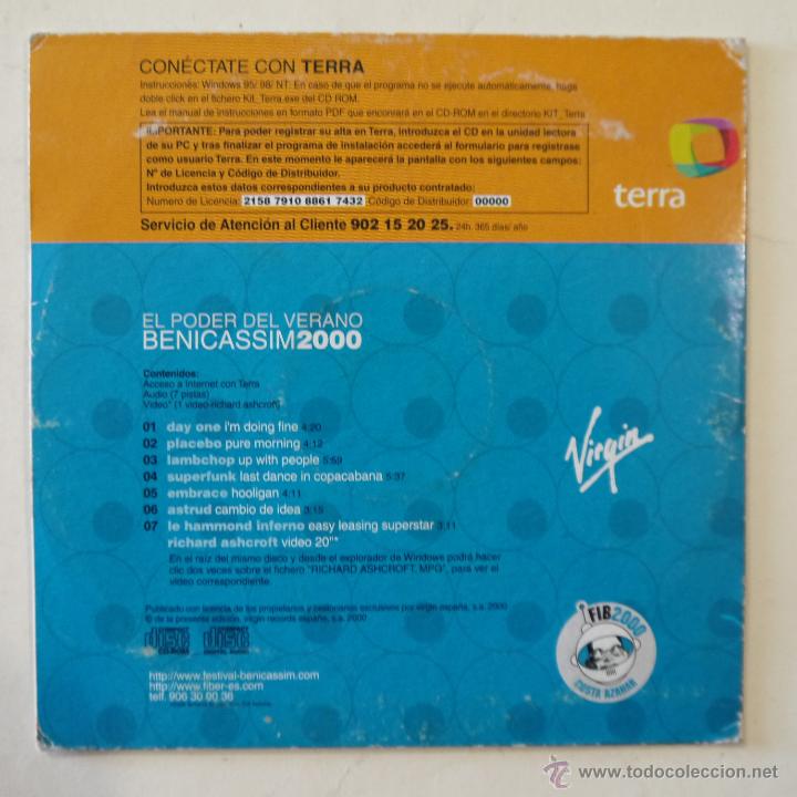 CDs de m&uacute;sica: EL PODER DEL VERANO BENICASSIM 2000 - CD - Foto 2