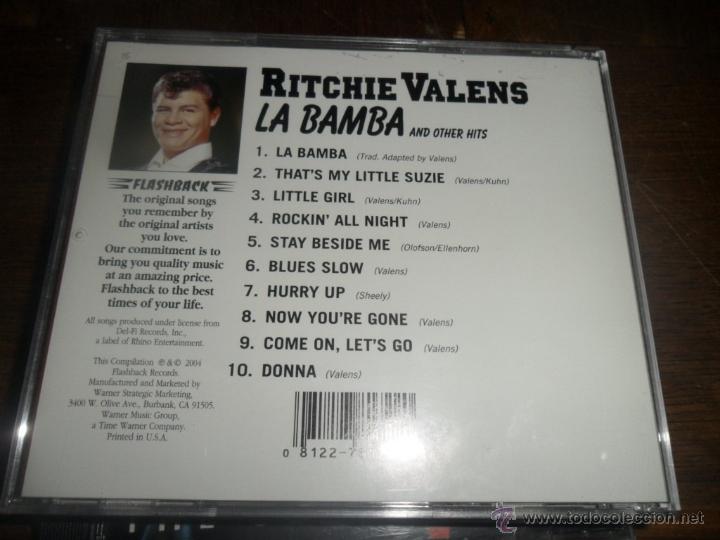 CDs de m&uacute;sica: Cd Ritchie Valens La Bamba And Other Hits precintado - Foto 2