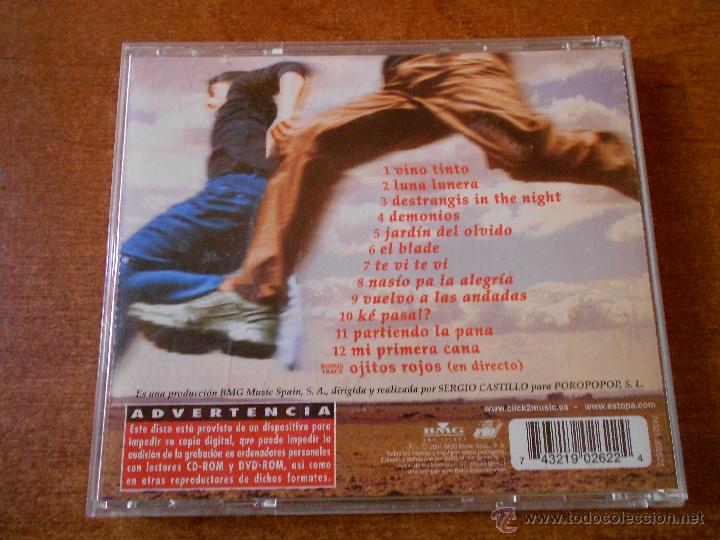 CDs de m&uacute;sica: ESTOPA DESTRANGIS - Foto 2