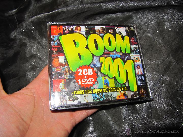 CDs de m&uacute;sica: BOOM 2001. Todos los Boom de 2001 en Versi&oacute;n Original - 2CD + 1 DVD+libreto