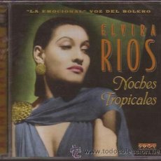 CDs de Música: CD-ELVIRA RIOS NOCHES TROPICALES ALMA LATINA 057-1940/1950 RECORDINGS-PRECINTADO-AGUSTIN LARA