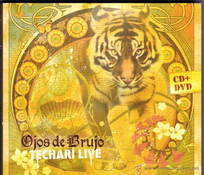 CDs de m&uacute;sica: Ojos de Brujo - Techar&iacute; Live - CD + DVD Digipak - Foto 1