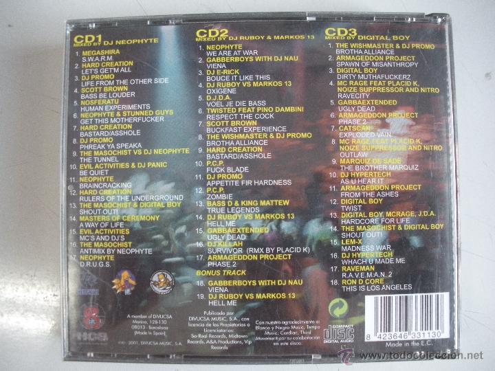 CDs de m&uacute;sica: MAGNIFICO TRIPLE CD DE - UNIVERSAL - HARDCORE MASTERS - - Foto 5