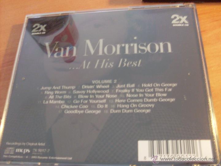 CDs de m&uacute;sica: VAN MORRISON (AT HIS BEST) 2 CD 31 TRACKS (CDIB19) - Foto 3