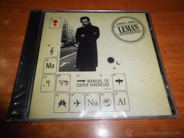 CDs de M&uacute;sica: LEMAN Manual de super vivencias EMMANUEL LEMAN LA VOZ CD MINI ALBUM PRECINTADO 4 TEMAS ROSARIO RARO