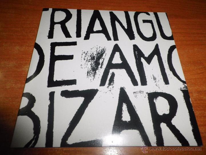 Music CDs: TRIANGULO DE AMOR BIZARRO CD ALBUM PROMO CARTON CONTIENE 10 TEMAS INDIE POP MUY RARO