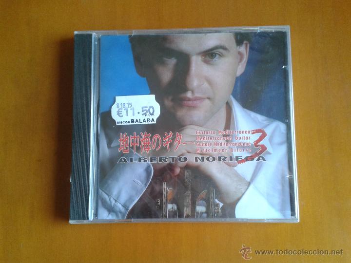 CDs de M&uacute;sica: cd nuevo precintado Alberto Noriega Guitarra mediterr&aacute;nea