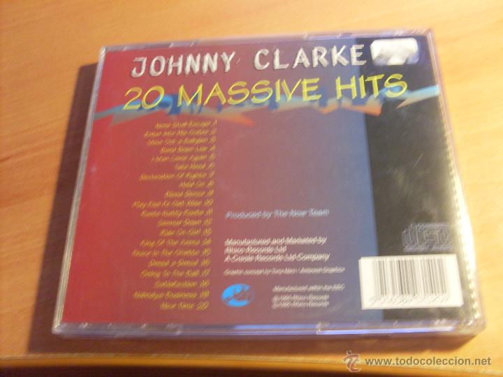 CDs de m&uacute;sica: JOHNNY CLARKE (20 MASSIVE HITS) CD (CDIB17) - Foto 3