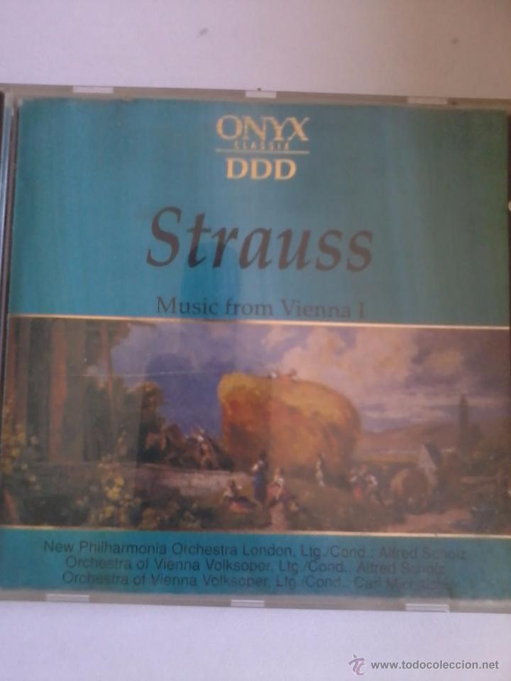 CDs de m&uacute;sica: CD. STRAUSS. MUSIC FROM VIENNA I. - Foto 1