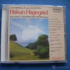 CDs de Música: HAKAN HAGEGARD AFTONPSALM OCH JULESANG CD ALBUM SUECIA 1988 PDELUXE. Lote 50429556
