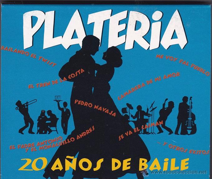 CDs de Musique: Plateria - 20 a&ntilde;os de baile - 20 a&ntilde;os de Salsa - 2 CDs - Precintados
