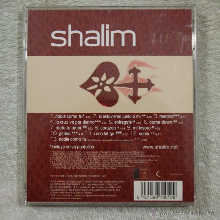 CDs de m&uacute;sica: SHALIM - CD 2001 - Foto 2
