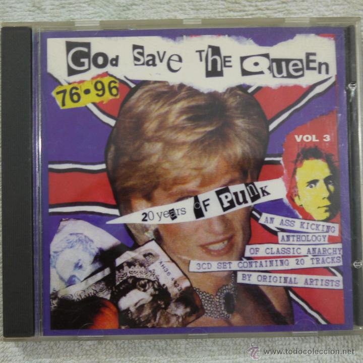 CDs de m&uacute;sica: GOOD SAVE THE QUEEN VOL. 3 - CD 1996 - Foto 1