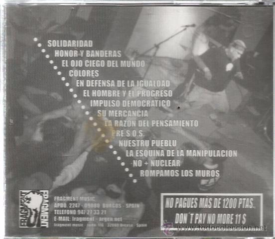 CDs de m&uacute;sica: CD LOS DEL RIO : COLORES - Foto 2