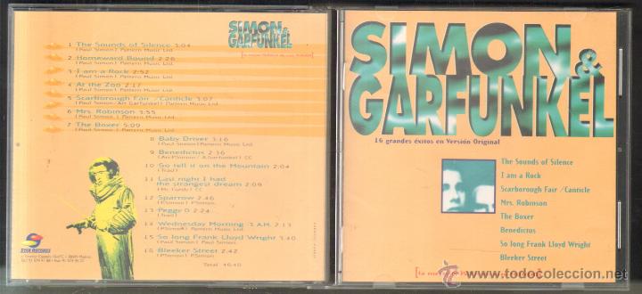 CDs de m&uacute;sica: SIMON & GARFUNKEL.    CD-GRUPEXT-404 - Foto 1