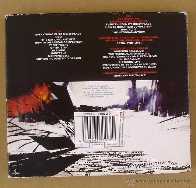 CDs de m&uacute;sica: RADIOHEAD - KID A (2 CD) - Foto 4