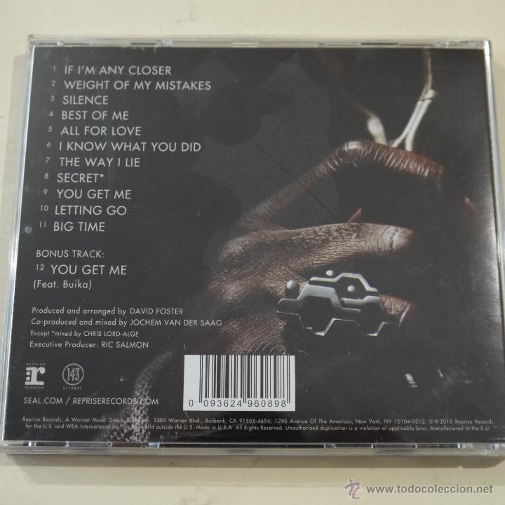 CDs de m&uacute;sica: SEAL - COMMITMENT - CD 2010 - Foto 2