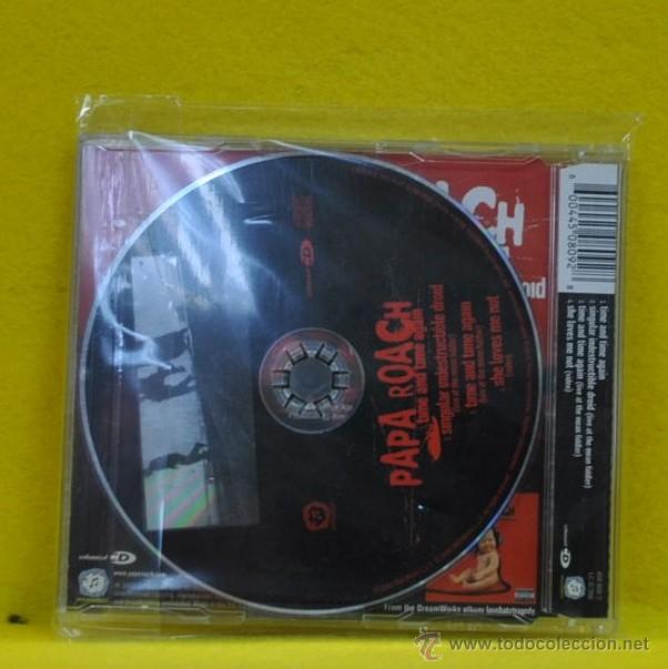 CDs de m&uacute;sica: PAPA ROACH - TIME AND TIME AGAIN - CD SINGLE - Foto 2