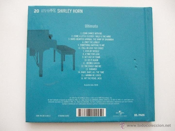 Shirley Horn Ultimato Cd Coleccion Estrella Buy Cd S Of Jazz Blues Soul And Gospel Music At Todocoleccion