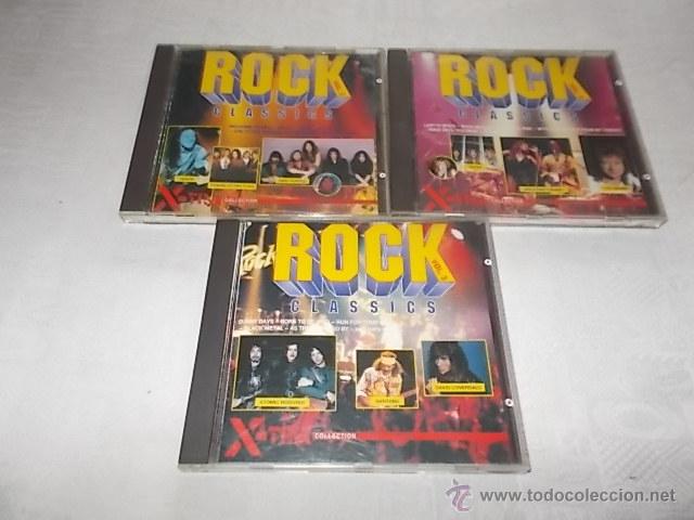 CDs de m&uacute;sica: ROCK CLASSICS 3 Cds X-tra Collection - Foto 1