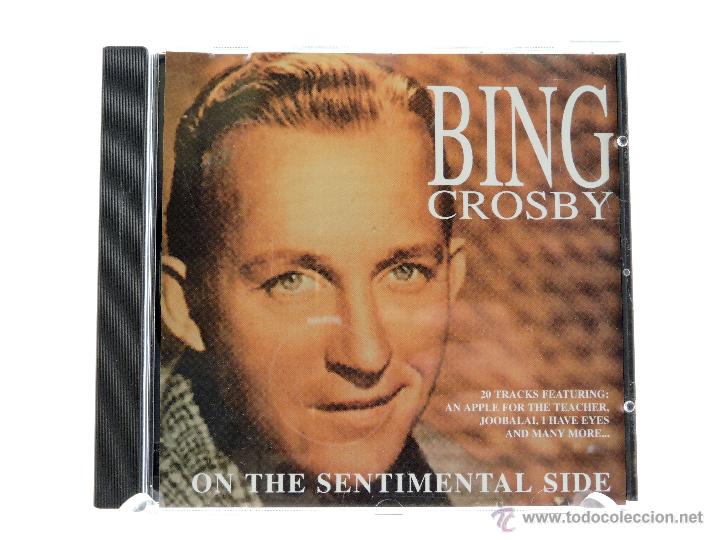 CDs de m&uacute;sica: CD . BING CROSBY &ldquo; ON THE SENTIMENTAL SIDE&rdquo; - Foto 1