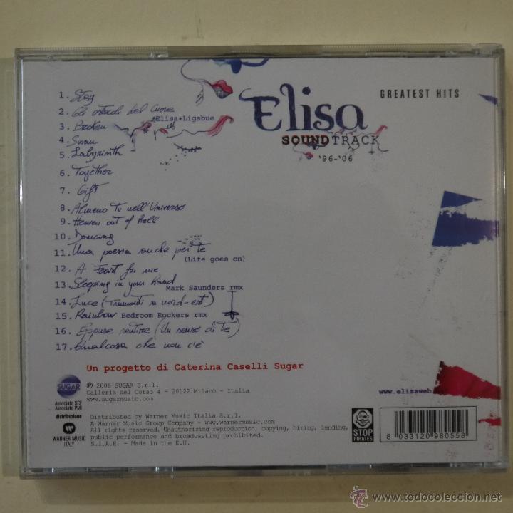 elisa soundtrack 96-06 - greatest hits - cd 200 - Acquista CD di