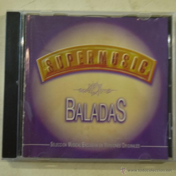 CDs de m&uacute;sica: SUPERMUSIC BALADAS - CD - Foto 1