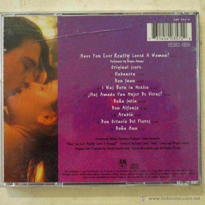 CDs de m&uacute;sica: BSO DON JUAN DE MARCO - CD 1995 - Foto 2