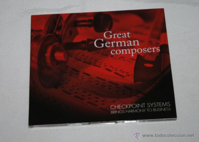 CD di Musica: DISCO CD, GREAT GERMAN COMPOSERS, CHECKPOINT SYSTEMS, GYC RECORDS 2008, COMPACT DISC