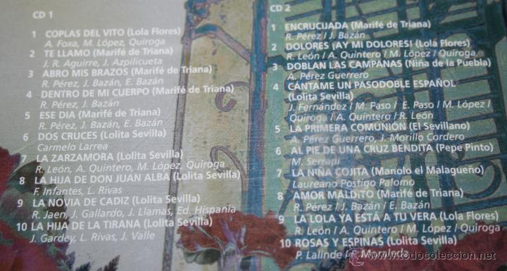 CDs de m&uacute;sica: DOBLE CD, LA COPLA, COLECCION ORO, BARBARELA 2000, COMPACT DISC - Foto 3