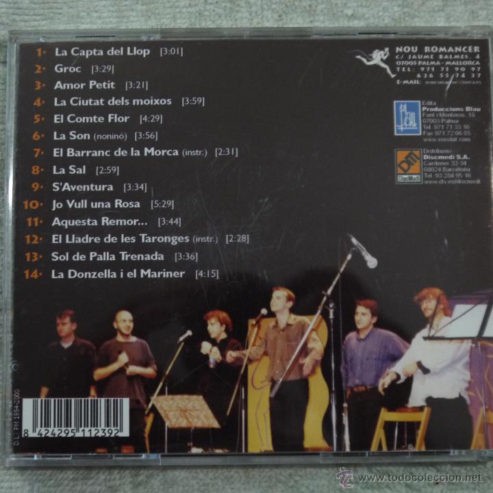 CDs de m&uacute;sica: NOU ROMANCER - EL LLADRE DE LES TARONGES - CD 2000 - Foto 2