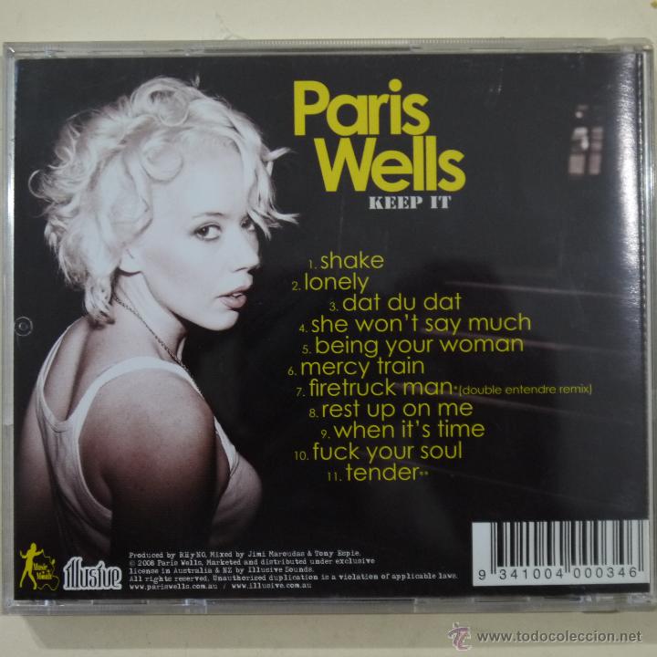 CDs de m&uacute;sica: PARIS WELLS - KEEP IT - CD 2008 - Foto 2