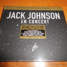 CDs de Música: JACK JOHNSON EN CONCERT CD LIBRO + DVD PRECINTADO 2009 EDICION LIMITADA DIRECTO Y PELICULA PEARL JAM