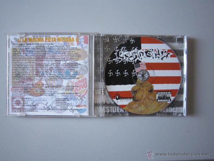 CDs de m&uacute;sica: CD - GRINDCORE - GENOCIDE (WE RAPE THE SKY WE RAPE THE HELL) - 2003 - IMPORTACI&Oacute;N M&Eacute;XICO - Foto 2