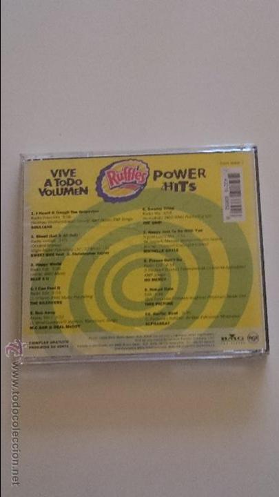 CDs de m&uacute;sica: CD POWER HITS - PROMOCI&Oacute;N RUFFLES - Foto 2