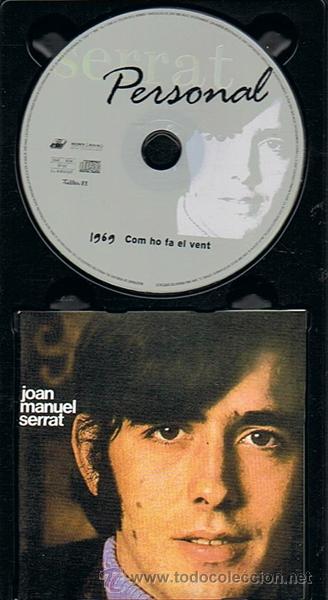 CDs de m&uacute;sica: CD SERRAT PERSONAL COM HO FA EL VENT 1969 - Foto 3