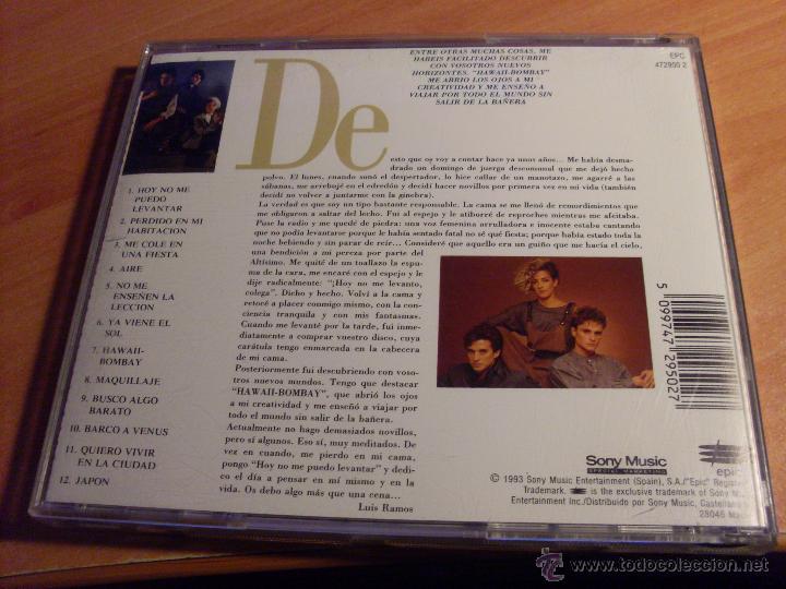 CDs de m&uacute;sica: MECANO (QUERIDOS) CD 12 TRACKS (CDIB19) - Foto 2