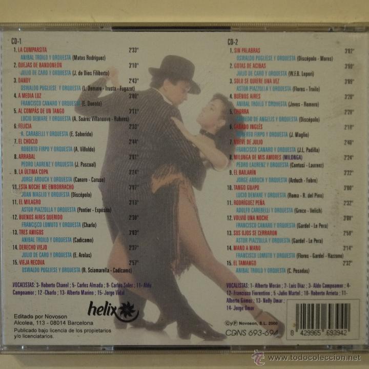 CDs de m&uacute;sica: VIRTUOSOS DEL TANGO - 2 CDS 2000 - Foto 2