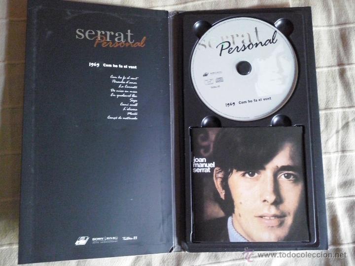 CDs de m&uacute;sica: serrat personal  cd + libreto - Foto 2