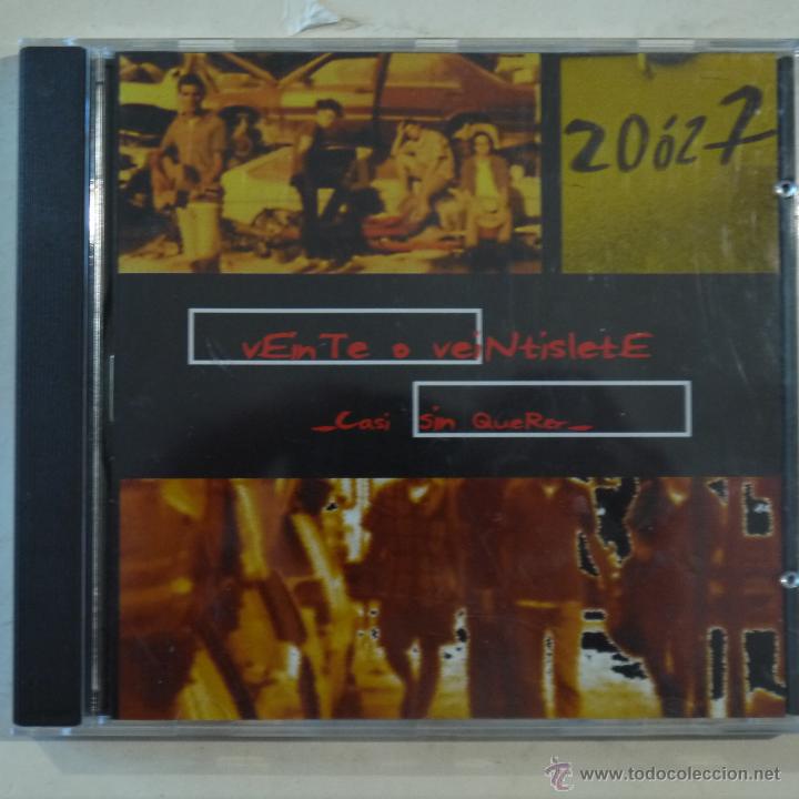CDs de m&uacute;sica: VEINTE O VEINTISIETE - CASI SIN QUERER - CD 2000 - Foto 1