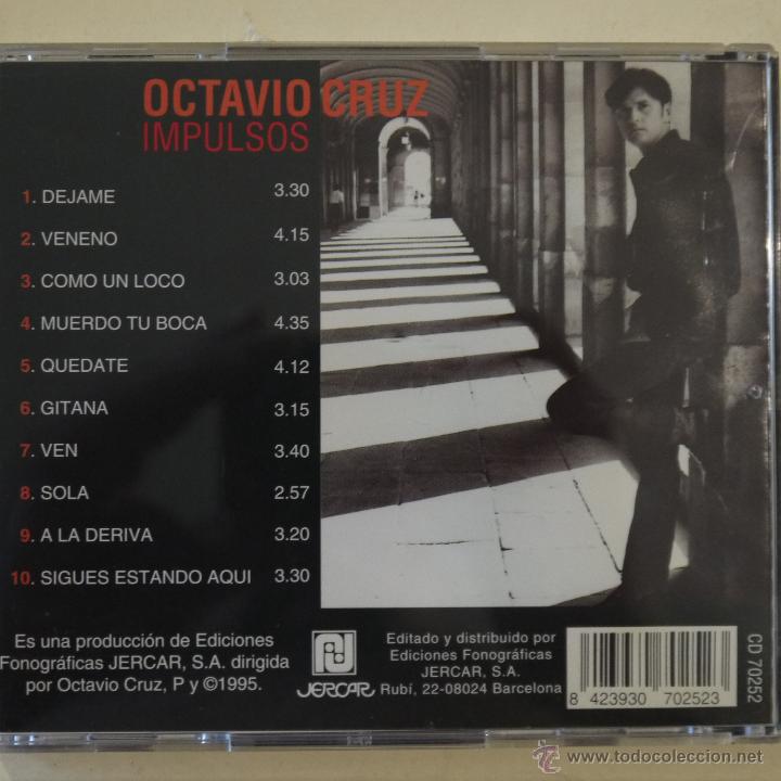 CDs de m&uacute;sica: OCTAVIO CRUZ - IMPULSOS - CD 1995 - Foto 2