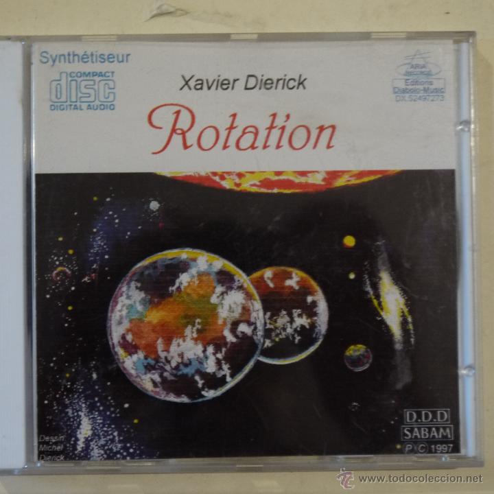 CDs de m&uacute;sica: XAVIER DIERICK - ROTATION - CD 1997 - Foto 1