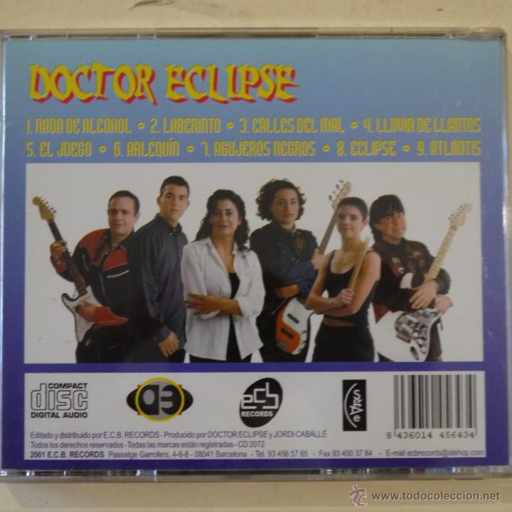 CDs de m&uacute;sica: DOCTOR ECLIPSE - ATLANTIS - CD 2001 - Foto 2