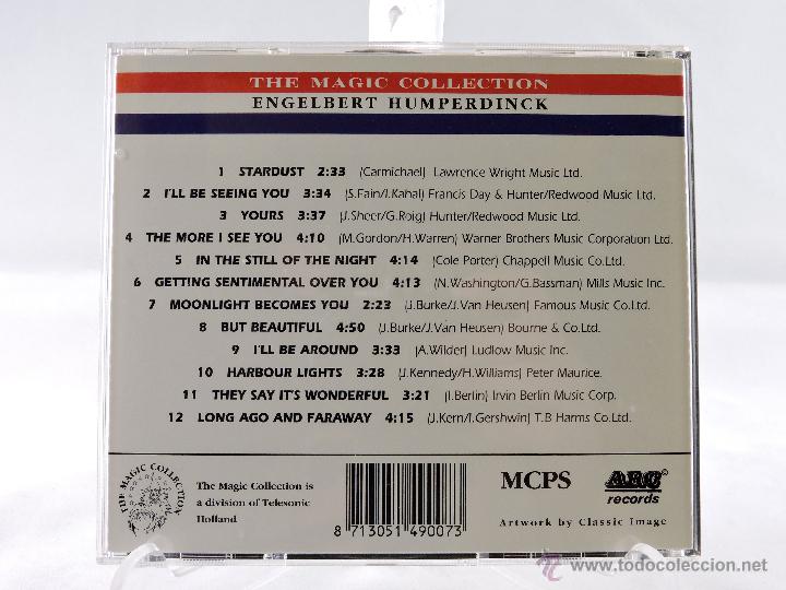 CDs de m&uacute;sica: CD. ENGELBERT HUMPERDINCK &ldquo;THE MAGIC COLLECTION &ldquo; - Foto 3