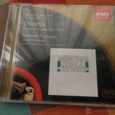 CDs de Música: CHOPIN//SAMSON FRANCOIS/LOUIS FREMAUX/PIANO CONCIERTOS 1& 2/CD EMI CLASSIC, OPERA DE MONTECARLO. Lote 50988057