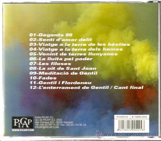 CDs de m&uacute;sica: CD MANEL CAMP : MUSICA DE DANSA - Foto 2