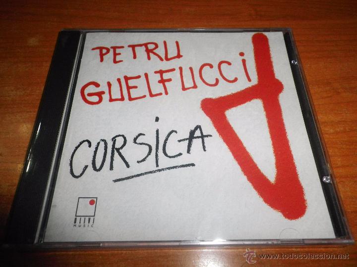CD di Musica: PETRU GUELFUCI Corsica CD ALBUM PRECINTADO CONTIENE 12 TEMAS POP ROCK ITALIANO CORCEGA