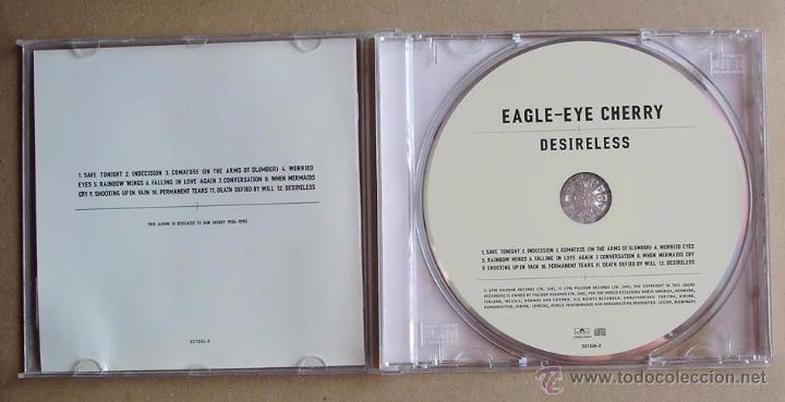 CDs de m&uacute;sica: EAGLE-EYE CHERRY - DESIRELESS (CD) - Foto 2